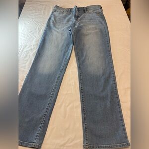 Ella Moss Light Blue Boyfriend Straight Jeans